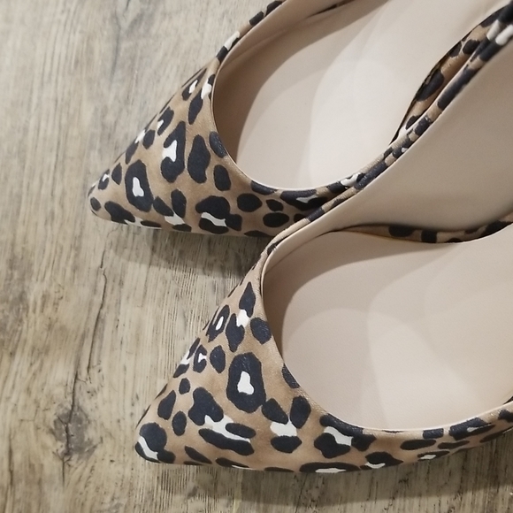 Leopard Pumps Sz 8 - Picture 4 of 5